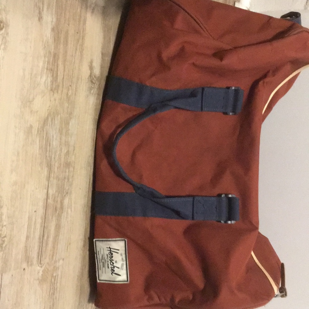 Used Herschel novel duffel bag.